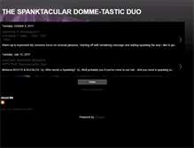 Tablet Screenshot of domme-duo.blogspot.com