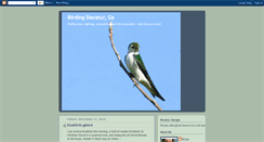 Desktop Screenshot of birdingdecaturga.blogspot.com
