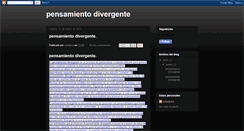Desktop Screenshot of pensamientodivergente-untaljona.blogspot.com
