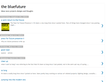 Tablet Screenshot of bluefuturedesign.blogspot.com