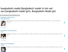 Tablet Screenshot of bangladeshi-hot-model.blogspot.com