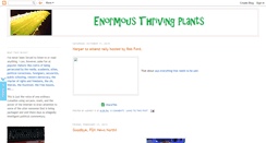 Desktop Screenshot of enormousthrivingplants.blogspot.com