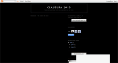 Desktop Screenshot of clausurarg.blogspot.com