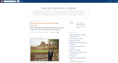 Desktop Screenshot of davidhowellchess.blogspot.com