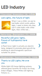 Mobile Screenshot of ledindustry.blogspot.com