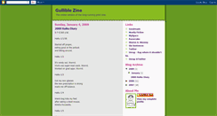 Desktop Screenshot of gulliblezine.blogspot.com