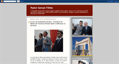 Desktop Screenshot of pastorgersonfilitto.blogspot.com