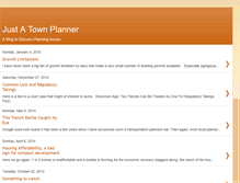 Tablet Screenshot of justatownplanner.blogspot.com