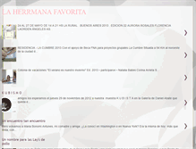 Tablet Screenshot of laherrmanafavorita.blogspot.com