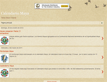 Tablet Screenshot of elcalendario-maya.blogspot.com