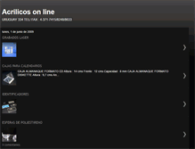 Tablet Screenshot of acrilicos.blogspot.com