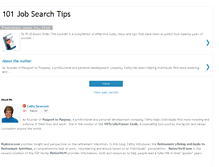 Tablet Screenshot of 101jobsearchtips.blogspot.com