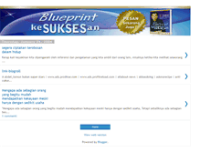 Tablet Screenshot of blueprint-kesuksesan.blogspot.com