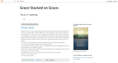 Desktop Screenshot of gracestackedongrace.blogspot.com
