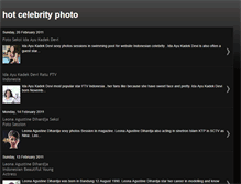 Tablet Screenshot of hotcelebrityphoto2011.blogspot.com