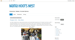 Desktop Screenshot of mamahoot.blogspot.com