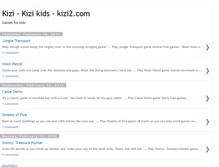 Tablet Screenshot of kizikids.blogspot.com