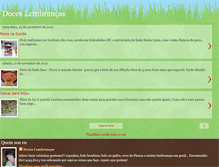 Tablet Screenshot of doceslembrancas-ana.blogspot.com
