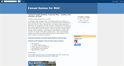 Desktop Screenshot of macgamestodownload.blogspot.com