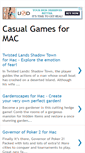 Mobile Screenshot of macgamestodownload.blogspot.com