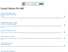 Tablet Screenshot of macgamestodownload.blogspot.com