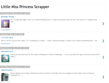 Tablet Screenshot of littlemissprincessscrapper.blogspot.com