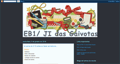 Desktop Screenshot of escolajigaivotas.blogspot.com