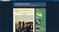 Desktop Screenshot of bucaramangaenmarcha.blogspot.com