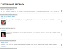 Tablet Screenshot of finnyandco.blogspot.com
