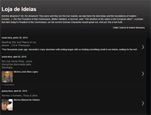 Tablet Screenshot of lojadeideias.blogspot.com