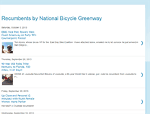 Tablet Screenshot of bicyclesbent.blogspot.com