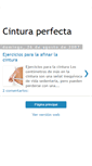 Mobile Screenshot of cinturaperfecta.blogspot.com