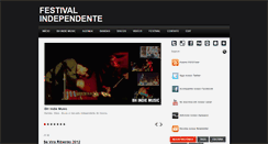 Desktop Screenshot of festivaisindependentes.blogspot.com