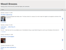 Tablet Screenshot of cheezweezil.blogspot.com