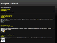 Tablet Screenshot of inteligenciavisual.blogspot.com