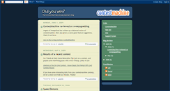 Desktop Screenshot of contestmachine.blogspot.com