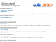 Tablet Screenshot of contestmachine.blogspot.com