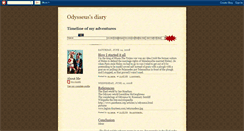 Desktop Screenshot of odysseusdairy.blogspot.com