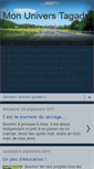 Mobile Screenshot of mon-univers-tagada.blogspot.com