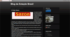 Desktop Screenshot of blogdaestacao.blogspot.com