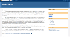 Desktop Screenshot of colivia-de-aur.blogspot.com