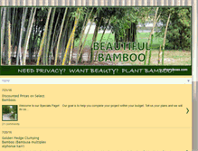 Tablet Screenshot of beautifulbamboo.blogspot.com