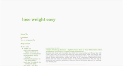 Desktop Screenshot of loseweightodays.blogspot.com