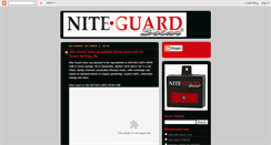 Desktop Screenshot of niteguardsolar.blogspot.com