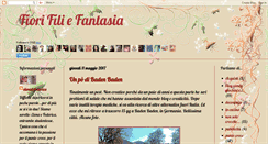 Desktop Screenshot of fiorifiliefantasia.blogspot.com
