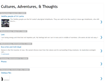 Tablet Screenshot of cultureadventureandthoughts.blogspot.com