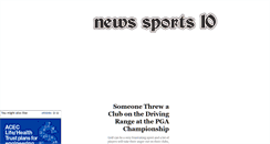 Desktop Screenshot of news-sports10.blogspot.com