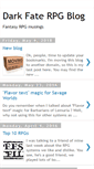 Mobile Screenshot of darkfaterpg.blogspot.com