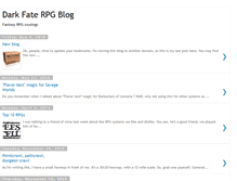Tablet Screenshot of darkfaterpg.blogspot.com