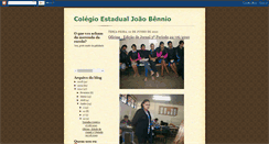 Desktop Screenshot of joaobennio.blogspot.com